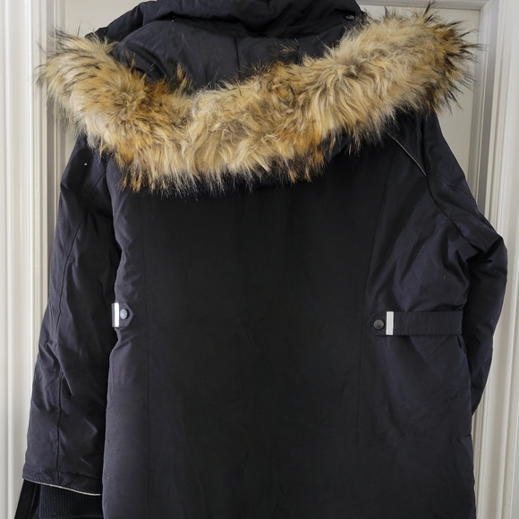Alpine North Women’s 4X Vegan Down Parka with Faux Fur Hood (Plus Size) - Picture 2 of 6
